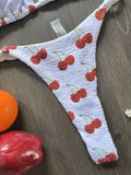 Cherry Print Bikini Set